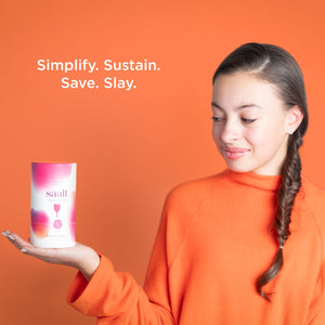 SAALT Menstrual Cup - Teen Wild Rose Pink