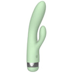 Vibrador de conejo PLAYFUL Soft Stunner - Verde menta