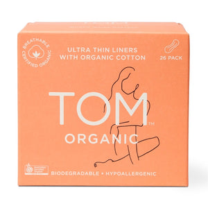 TOM ORGANIC Pads - Liners (26 Pads)