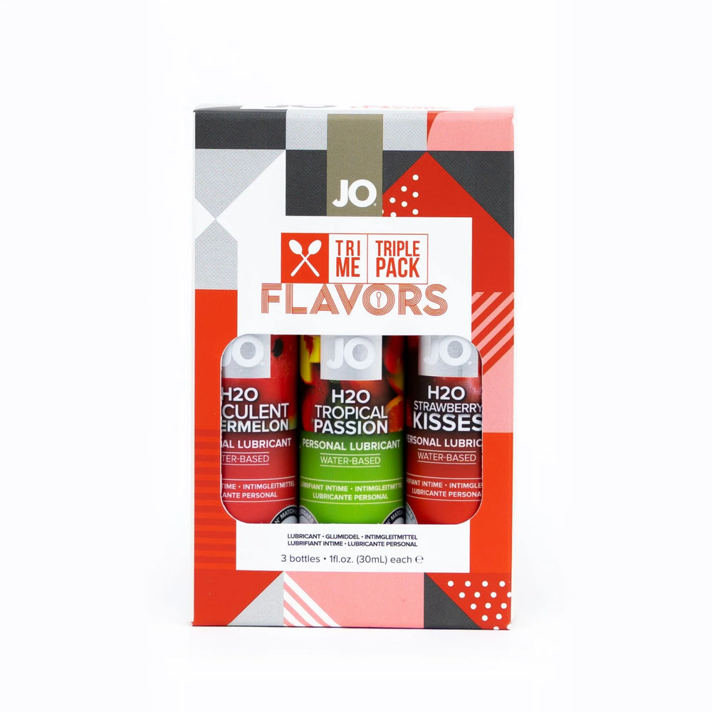 JO Lubricant Triple Pack - Flavours