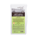 WOTNOT Biodegradable Travel Wipes with Case (20 wipes)