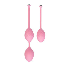 PILLOW TALK Duo Kegel Balls - Pink (2 Pack)