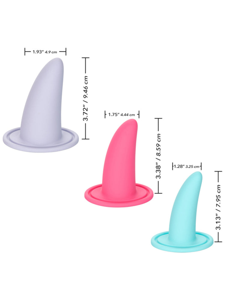 CALEXOTICS She-ology Advanced Wearable Dilator Set (3 Sizes)