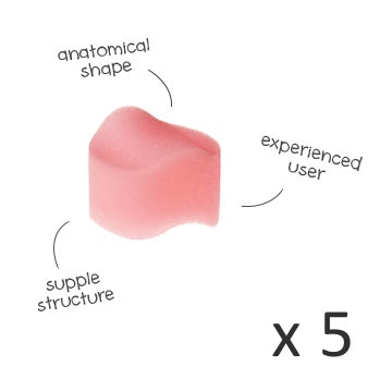 BEPPY Menstrual Sponge - Classic Dry (5 Pack)