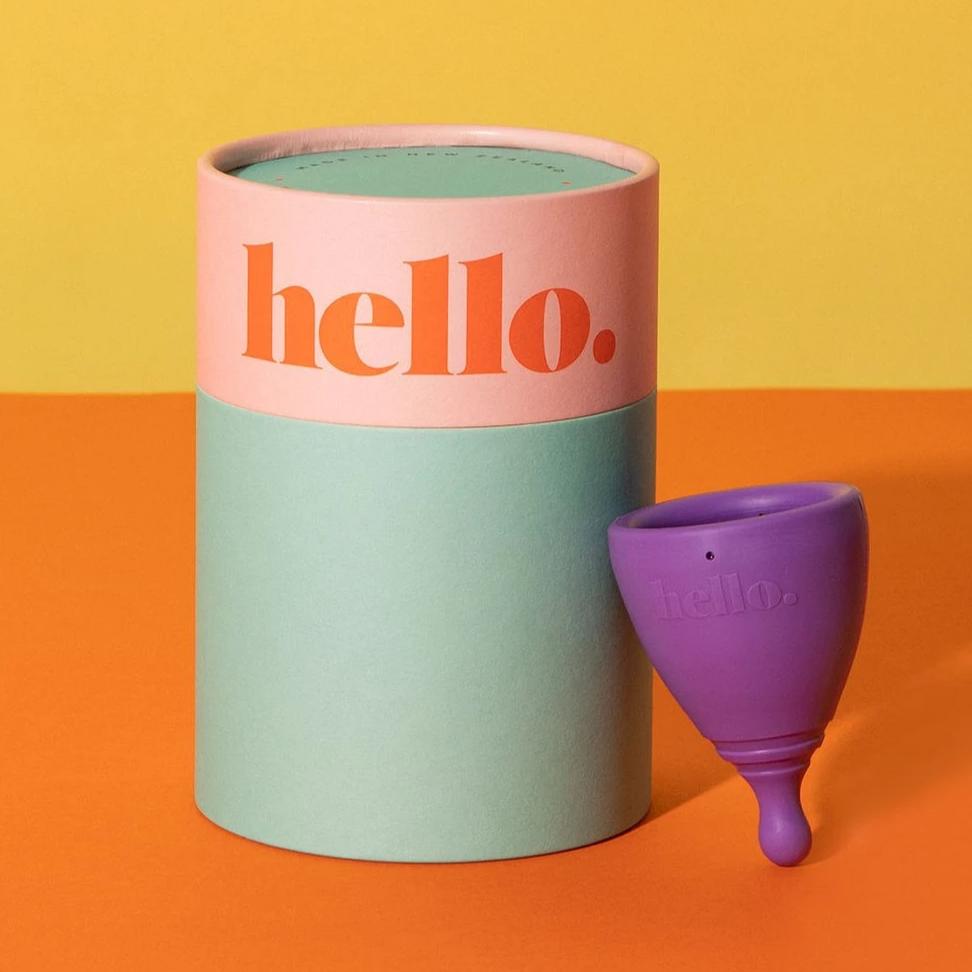 HELLO Menstrual Cup - Extra Small Purple