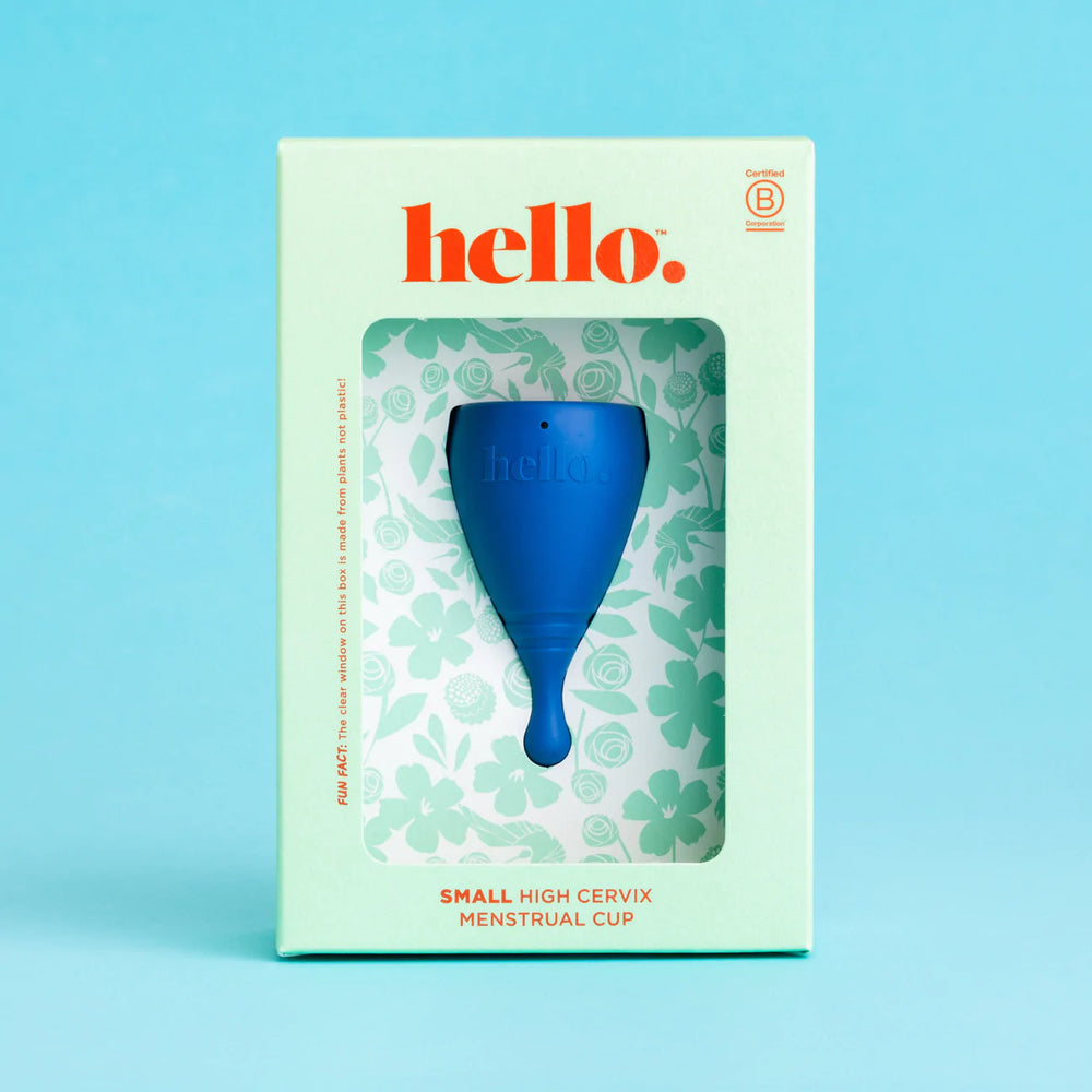 
            
                Load image into Gallery viewer, HELLO Menstrual Cup - High Cervix
            
        