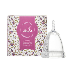 JUJU Menstrual Cup - Model 2 Clear