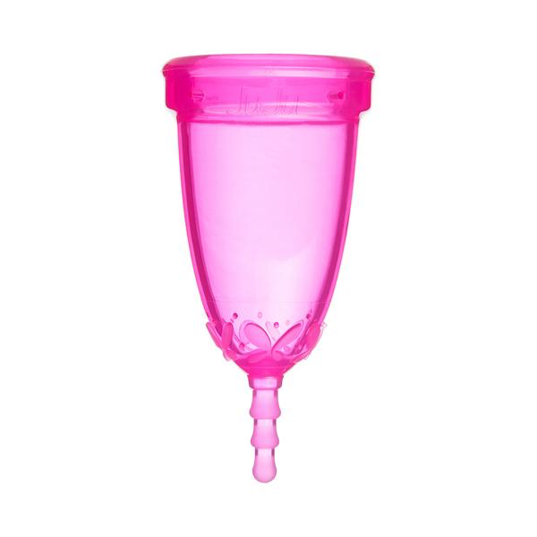 JUJU Menstrual Cup - Model 3 (High Cervix) Pink