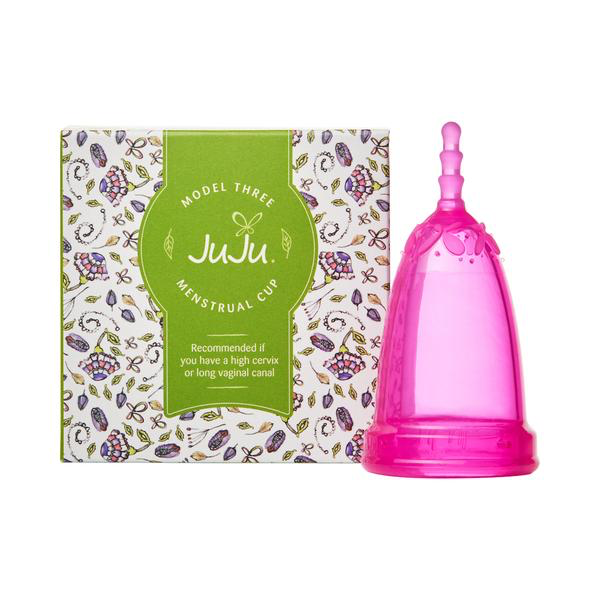 
            
                Load image into Gallery viewer, JUJU Menstrual Cup - Model 3 (High Cervix) Pink
            
        