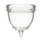 JUJU Menstrual Cup - Model 4 (Low Cervix) Clear
