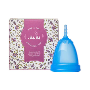 JUJU Menstrual Cup - Model 2 Blue