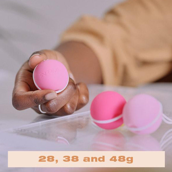 INTIMINA Laselle Weighted Exerciser Kegel Balls (48g)