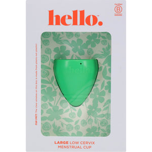 HELLO Menstrual Cup - Low Cervix