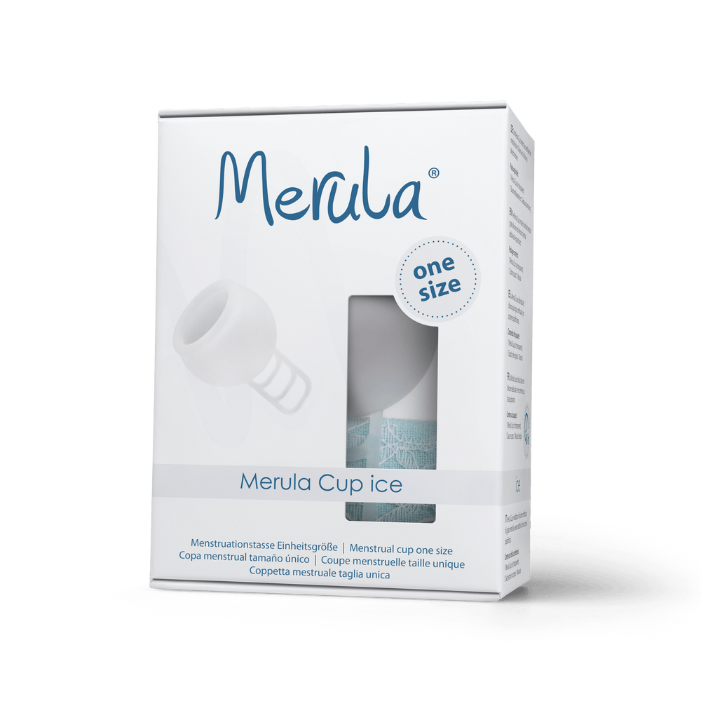 MERULA Menstrual Cup One Size - Ice (White)