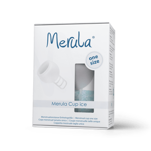 MERULA Menstrual Cup One Size - Ice (White)