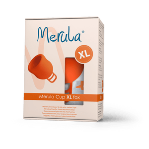MERULA Menstrual Cup XL - Fox (Orange)