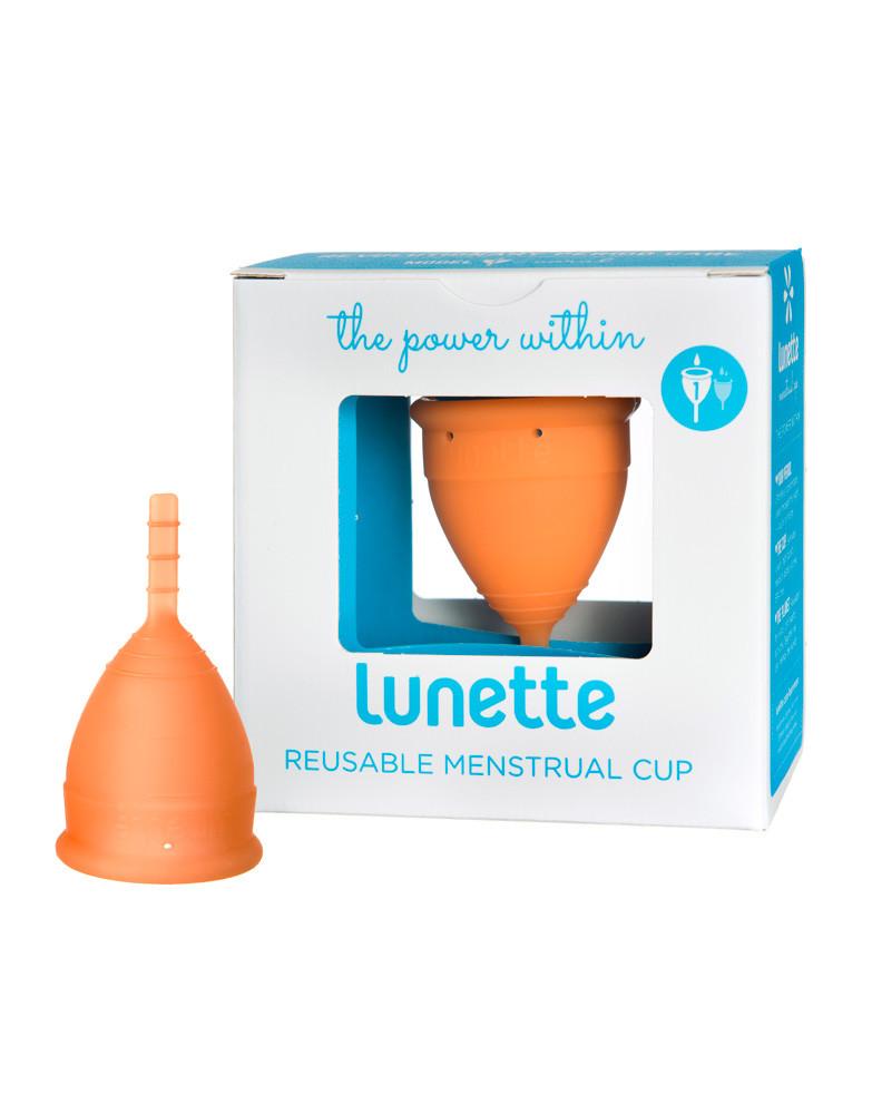 LUNETTE  Menstrual Cup - Model 1 Coral Orange