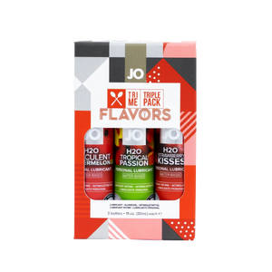 JO Lubricant Triple Pack - Flavours