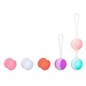 CALEXOTICS She-ology Interchangeable Weighted Kegel Set (6 Pack)