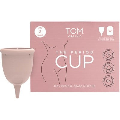 TOM ORGANIC The Period Menstrual Cup - Size 2 Super
