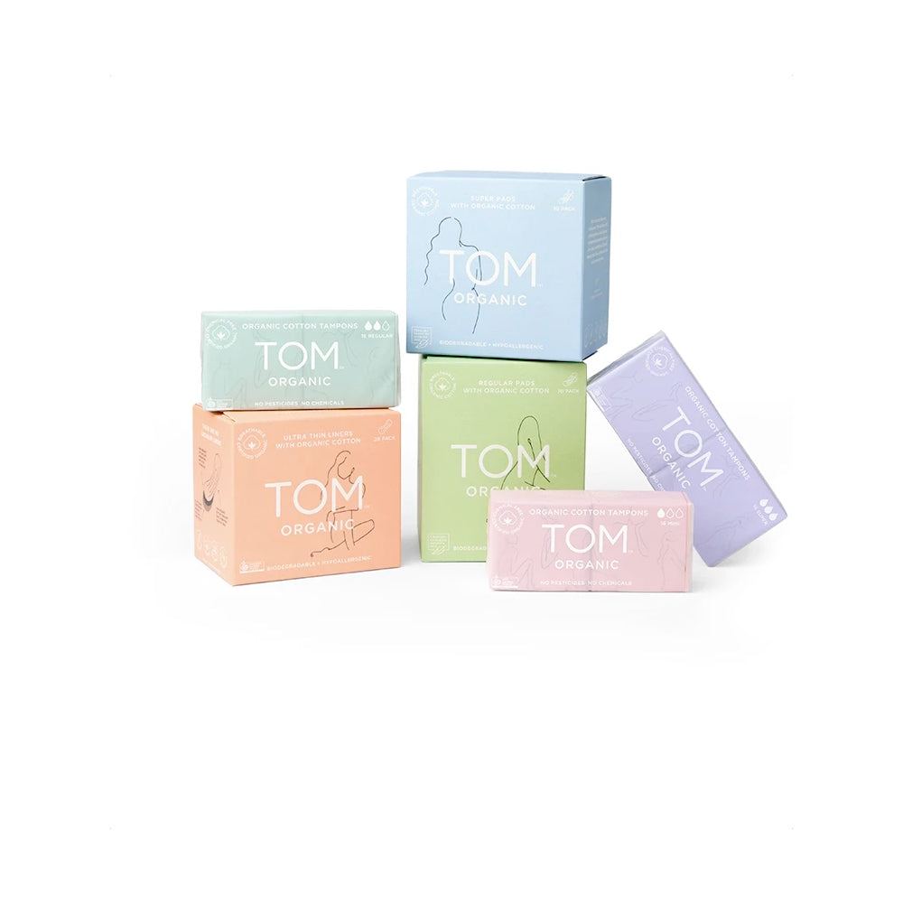 
            
                Load image into Gallery viewer, TOM ORGANIC Tampons - Mini (16 tampons)
            
        