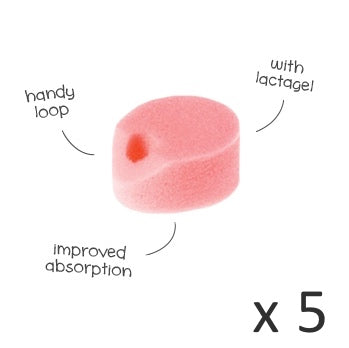 BEPPY Menstrual Sponge - Wet (5 Pack)